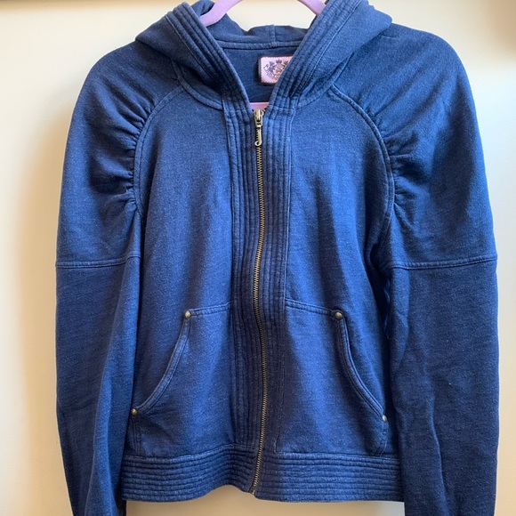 Y2K Juicy Couture Hoodie Zip Up - Picture 1 of 8